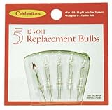 CELEBRATIONS LIGHTING 1145-2-73A REPLACEMENT BULBS, CLEAR 12 VOLT
