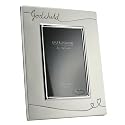 Silver Plated Godchild Photo Frame / Gift, 6" x 4"