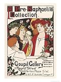 Poster for an Exhibition of Pre-Raphaelite Art at the Goupil Gallery London Art Giclee Poster Print by Graham Robertson, 18x24