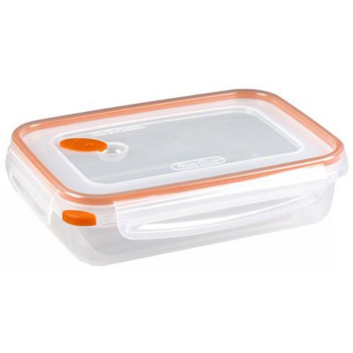 STERILITE 3211106 5.8C RectFood Container, 1 EA, Plastic