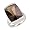 Sterling Silver Cushion Cut Smoky Quartz Ring NEW