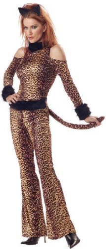 Womens Sexy Leopard Cat Costume