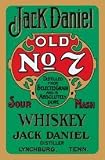 Jack Daniels Green Label Vintage Bar Metal Antique Nostalgic Collectible Tin Sign