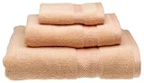 Eloquence 6-Piece Bath Towel Set, Straw