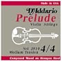 D'Addario Prelude 1/8 Violin String Set Medium Gauge