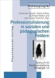 Produkt-Bild: Jahrbuch f&uuml;r Psychoanalytische P&auml;dagogik: Professionalisierung in sozialen und p&auml;dagogischen Feldern, Impulse der Psychoanalytischen P&auml;dagogik: 13