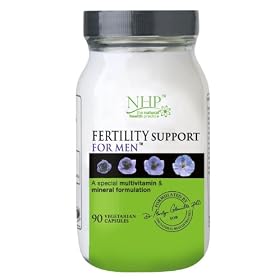 Natural Health Practice Fertility Support for Men Capsules - Tub of 90