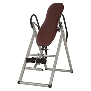 Exerpeutic Inversion Table with Comfort Foam Backrest