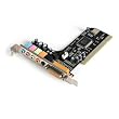 StarTech.com 5 Channel PCI Sound Adapter Card with AC97 3D Audio Effects PCISOUND5CH