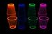 Shot Glasses Durable Plastic Neon Assortment 2oz. 60/Pkg