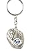 Tampa Bay Rays - MLB Silver Baseball Glove Keychain