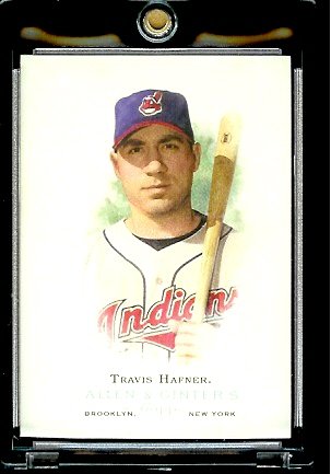 2006 Topps Allen & Ginter #35 Travis Hafner Cleveland Indians Baseball Card Short Print