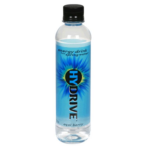 Hydrive Enery Drink from Spring Water, Acai Berry, 11.2 Ounce Bottle (Pack of 18) by Hydrive