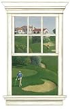 GOLF Golfing On the Course Wallies Wallpaper Mural