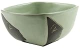 26 Oz. MARA Collectible Stoneware SOUP Salad CEREAL Square BOWL Profiles GREEN Design