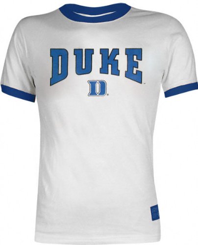 Buy Duke Blue Devils Dagger Ringer T-Shirt