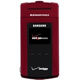 Samsung U900 FlipShot Red Phone (Verizon Wireless)