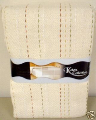 NEW CREAM 3 SEATER SOFA BED SETTEE THROW 225cm x 250cm DOTS DESIGN