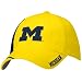 Nike Michigan Wolverines Gold Conference Swoosh Flex-Fit Hat