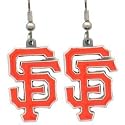 San Francisco Giants Dangle Earrings - MLB Baseball Fan Shop Sports Team Merchandise