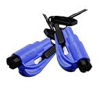 ResQMe, the Keychain Version of the Original LifeHammer (Royal Blue), Pack of 2