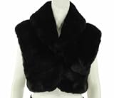 INC International Concepts Sleeveless Faux Fur Jacket
