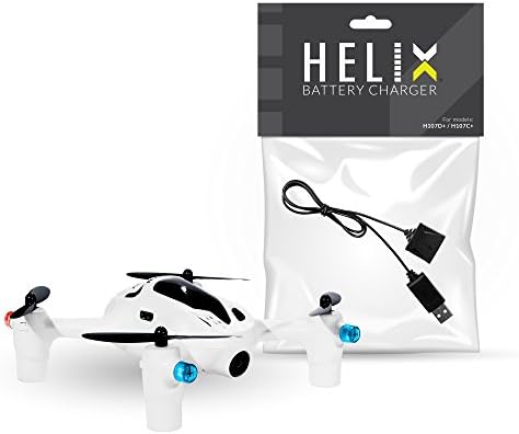 Hubsan FPV X4 Plus H107D+ Drone Headless IOC Quadcopter with 720P HD Camera Altitude Hold **EXTRA USB EXTERNAL CHARGER (by HELIX)**