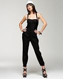 SEXY SNAP JUMPSUIT – BLACK