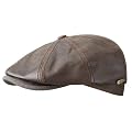 HATTERAS Leder Glatt Schirmm�tze von Stetson