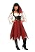 Pirate Maiden Adult Halloween Costume (Standard One Size)