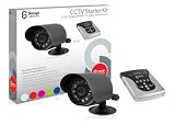Storage Options 52403 Home Security & Surveillance System-Indoor/Outdoor CCTV Camera Starter Kit with IR Night Vision Camera & SD DVR: cctv camera kits