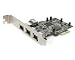 StarTech.com
3
+
1
Internal
Port
PCI
Express
FireWire
Card