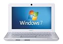 Sony VAIO W12S1EW 10.1-inch Netbook (Intel Atom N280 1.66 GHz Processor, 1 GB RAM, 250 GB HDD, Windows 7 Starter, White)
