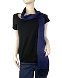 Pashmina/Silk Scarf Midnight Blue