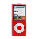 Transparent Clear Snap On Crystal Case with Belt Clip for Apple ipod Nano Chromatic 8GB, 16GB 4G 4th Generation
