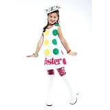 Twister Board Game Costume Child Girls Size Teen 14-16