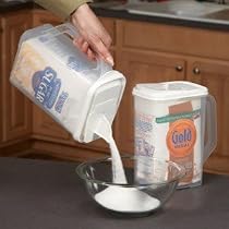 Bag in Sugar Dispenser (Clear) (10"H x 9"W x 5"D)
