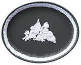 Wedgwood Jasperware White on Black Infant Academy Tray