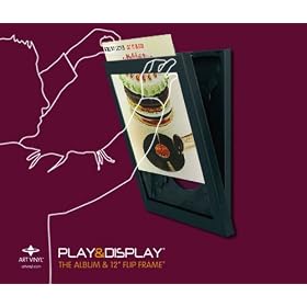 Art Vinyl Play & Display Record Frame (Black)