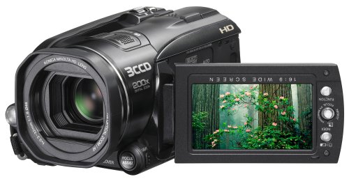 JVC Everio GZHD3 3CCD 60GB Hard Disk Drive High Definition Camcorder with 10x Optical Image Stabilized Zoom
