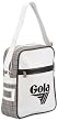 Gola Bronson Tweed Unisex White PVC Flight Bag
