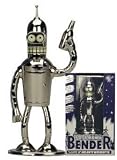 Futurama Super Heavyweights Nickel Plated BenderIMAGE