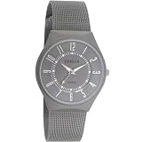Brand New Hamlin Ultra Thin Men's Titanium Mesh Watch With Titanium Tone Dial