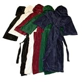 Majestic Maxi Length Hooded Terry Velour Robes
