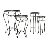 New IMAX Davis Side Tables Set of 4 High Quality Modern Design Beautiful Reasonable Price Popular