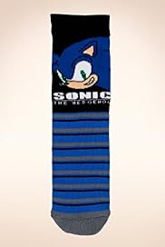Older Boys Cotton Rich Sonic The Hedgehog Socks