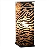 Maha One Light Large Pedestal Floor Lamp in Natural