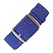 Wrist And Style Perlon Watch Strap (20mm, Light Blue)