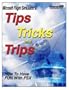 Tips, Tricks & Trips For Microsoft's Flight Simulator X