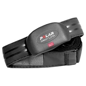 Polar - WearLink Set - Emetteur de fr�quences cardiaques - codage Nike+ - Noir - M-XXL